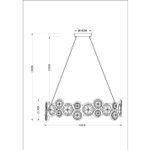 Подвесная люстра Arte Lamp SARAH A1062SP-6CC, 6хE14