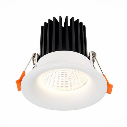 ST703.538.10 Св-к встр. Белый LED 1*10W 3000K 900Lm Ra&gt;90 38° IP20 D85xH75 170-240V