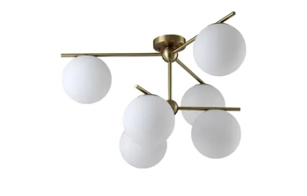 Люстра Crystal Lux FELIZ SP-PL6 BRONZE/WHITE 0611/306