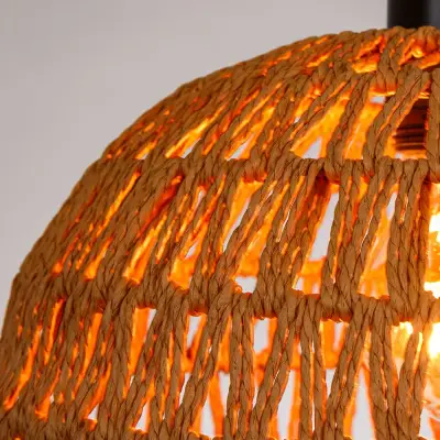 Подвесной светильник Arte Lamp BRUSHWOOD A7086SP-1BK, 1хE27