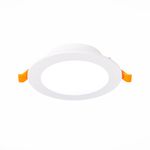 ST210.538.08 Св-к встр. Белый LED 1*8W 3000K 640Lm Ra80 110° IP20 D120xH30 220-240V