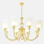 Люстра Crystal Lux ELENA SP8 GOLD 1621/308