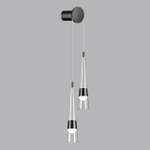 5044/24WL L-VISION ODL24 435 глянц.темн.хром/прозрачный/металл/стекло Бра LED 24W 3000K 2536Лм LUMP