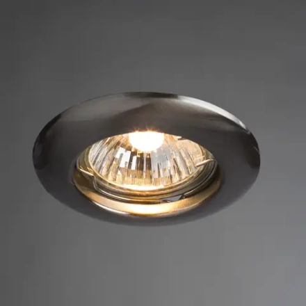 Точечный встраиваемый светильник Arte Lamp PRAKTISCH A1203PL-1SS, 1хGU10