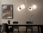 Подвесной светильник TR2542/4 WH/BK белый/черный E27/4 max 60W 700*450*450
