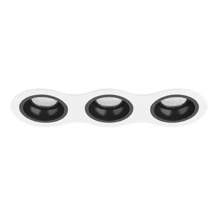D636070707 Светильник DOMINO ROUND МR16 (214636+214607+214607+214607)