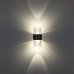 359292 STREET NT24 000 черный Светильник ландшафтный настенный IP65 LED 14W 4000K 175-265V ESTIMA
