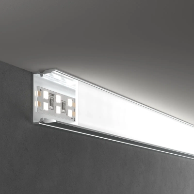 Накладной алюминивый профиль для трехрядной LED ленты (под ленту до 18,5mm) LL-2-ALP018 LL-2-ALP018