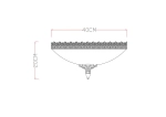 Потолочный светильник Arte Lamp CROWN A4541PL-3WG, 3хE27