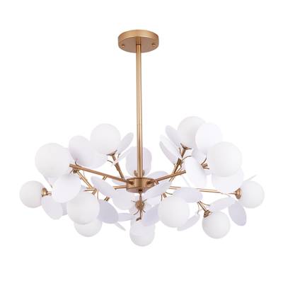 Люстра на штанге Arte Lamp PEACOCK A1369SP-15SG, 15хG9