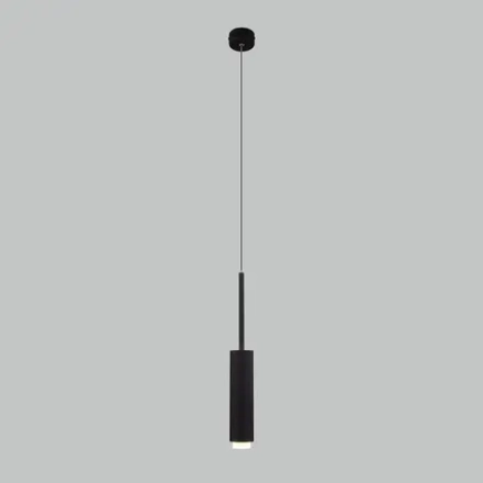 Подвесной светодиодный светильник 50203/1 LED черный, LED