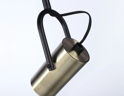 Светильник накладной TA13192 BK/SB черный/бронза GU10 max 12W D55*L100*H200