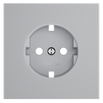 VLS000616 Накладка для розетки с заземлением, S70 (серый). (ТМ Maytoni)