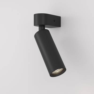 Настенный светодиодный светильник с поворотным механизмом 20143/1 LED черный, LED