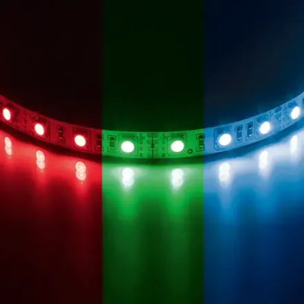 400050 Лента 5050LED 12V 14.4W/m 60LED/m 10-12lm/LED IP20 RGB 200m/box ЦВЕТНАЯ Lightstar