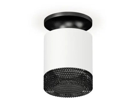 Комплект накладного светильника XS7401084 SWH/PBK/BK белый песок/черный полированный/тонированный MR16 GU5.3 (N7926, C7401, N7192)