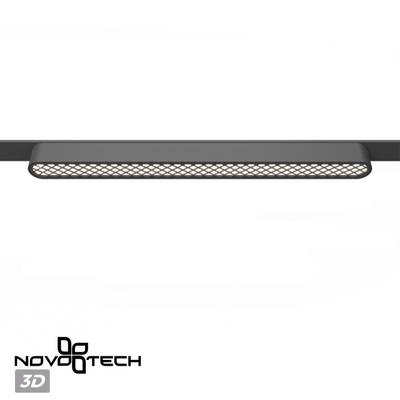 359248 SHINO NT23 047 черный Трековый светильник для низковольтного шинопровода IP20 LED 18W 48V 1080Лм 3000К SMAL