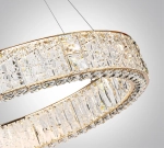 5071/100L HALL ODL24 595 золото/прозрачный/металл/хрусталь/стекло Люстра LED 80W 3700K VERSION
