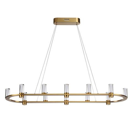 7144/65L HIGHTECH ODL26 515 светильник античная бронза/акрилл/металл IP20 LED 69W 3830Лм 3000K 180° 220V DEFANCE