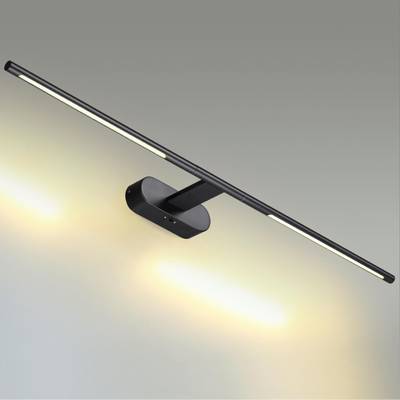 6634/9WL HIGHTECH ODL24 313 металл/черный/акрил Настенный светильник IP20 LED 8W 3000K/4000K/6000K (перекл ч/з тумблер) 220V ALEDO