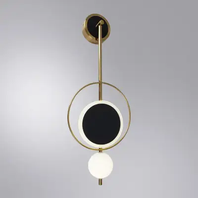Настенный светильник Arte Lamp POLARIS A2604AP-7BK, 1хLED