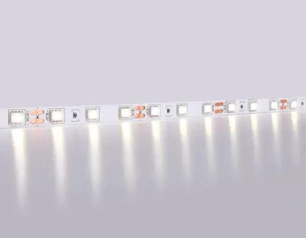 Светодиодная лента GS4002 5050 60Led/ 14.4W m/ 24V IP20 4500K 5m кратность резки 100mm (2 конт.)