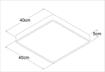 Потолочный светильник Arte Lamp SCENA A2663PL-1WH, 1хLED