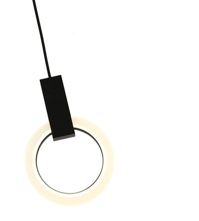 08430-20,19 Подвес Азалия черный d20 h300 Led 9W (4000K) (корпус w20*32)