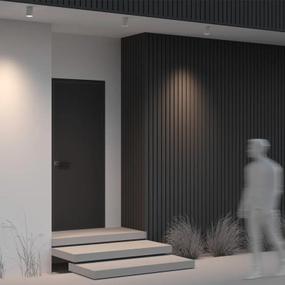 Уличный потолочный светильник Люкс / Luxe 3000К 10Вт IP65, O500CL-L10W3K. TM Maytoni