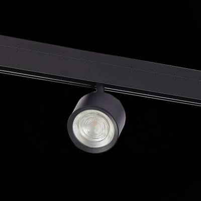 ST353.436.06 Магнитный трековый светильник Черный LED 1*6W 3000K 560Lm Ra&gt;80 36° IP20 L120xW81xH138 48V