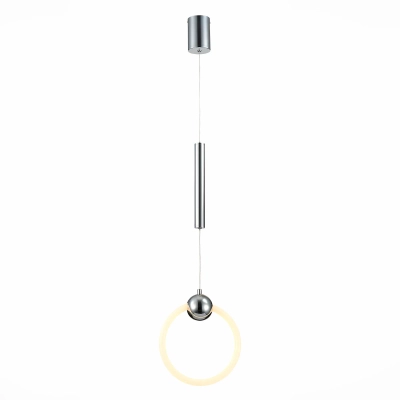 SL1578.103.01 Подвес ST-Luce Хром/Белый,Хром LED 1*15W 3000K