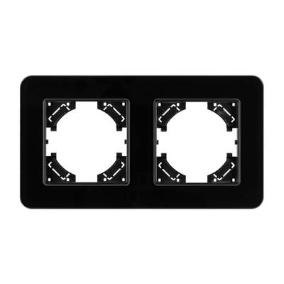 Рамка стеклянная FRM-OMALI-GS-2-BK (Arlight, -)