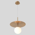 Светильник подвесной Crystal Lux UVA SP1.1 BRASS 3282/201.1