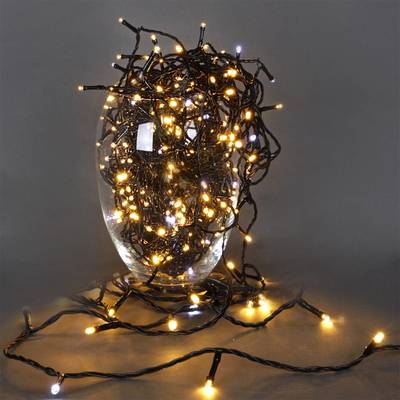 A-969 WW/WT FLASH гирлянда светодиодная 30м, 300LED, 24V, черный провод