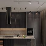 370879 PORT NT22 203 серебро Светильник трековый однофазный двухжильный IP20 GU10 9W 220V ULAR