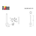 SL393.401.01 Бра ST-Luce Черный/Белый LED 1*10W 4000K
