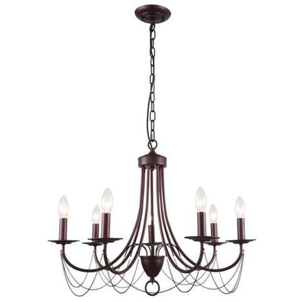 Подвесная люстра Plini 2590-7P, 7*E14*40W. ТМ F-Promo
