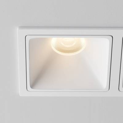 Встраиваемый светильник Alfa LED 3000K 10Вт 50°, DL043-02-10W3K-SQ-W-1. TM Maytoni