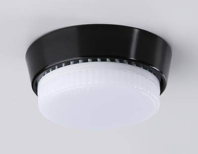 Светильник накладной G10189 BK черный GX53 max 12W D90*20