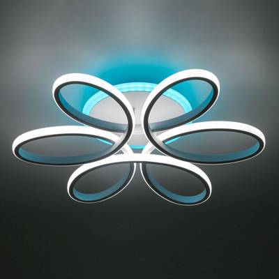 Citilux Сезар Смарт CL233A150E RGB Умная люстра Белая