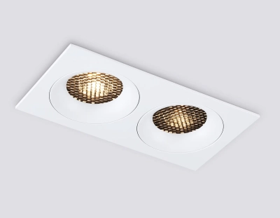 Светильник встраиваемый TN102731/2 WH белый GU5.3 175*92*23