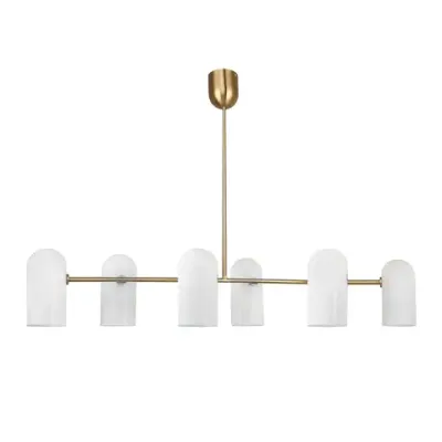 Подвесная люстра Barfila 4619-6P, 6*G9*40W. ТМ F-Promo