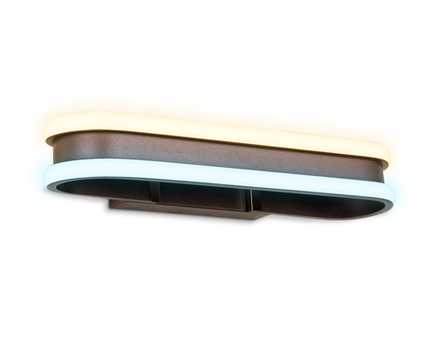 Настенный светодиодный светильник FL162 CF кофе LED 3000K/6400K 400*60*130