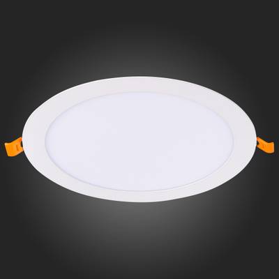 ST209.548.18 Св-к встр. Белый LED 1*18W 4000K 1 350Lm Ra80 110° IP20 D225xH8 90-265V