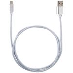 Кабель Energy ET-29-2 USB/MicroUSB, 2 метра, цвет - серебро