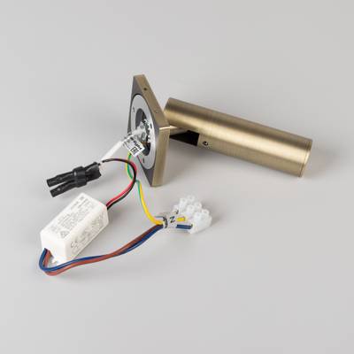 Светильник SP-READER-NB-S60x60-3W Warm3000 (BR, 20 deg, 230V) (Arlight, IP20 Металл, 3 года)