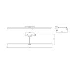 Подсветка для картин Arte Lamp HARRISON A1716AP-1AB, 1хLED