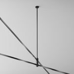Крепление потолочное Long двойное 700мм Flarity черный, TRA159C-D1-B. TM Maytoni
