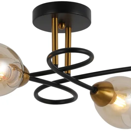 IL8263-4COU-79 BK GD Celeste светильник потолочный ILLUMICO, E27х4