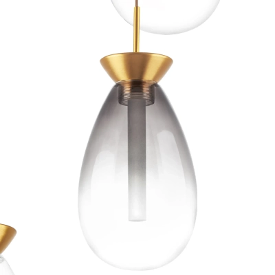 805169 Люстра COLORE LED 6х4W 1100LM ЗОЛОТО/МУЛЬТИКОЛОР 3000K Lightstar